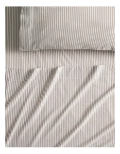 Buy ๐ Sheridan Reilly Stripe Sheet Set In Dust ๐คฉ