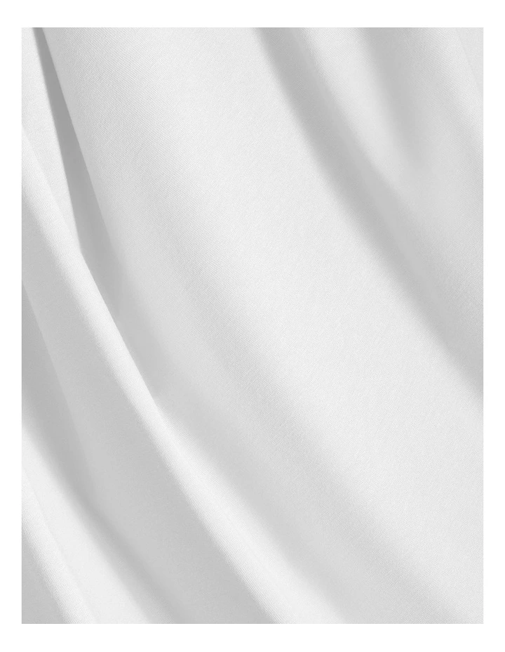 Best reviews of π Moonshadow Nature's Sleep Cosmetic TENCEL Fitted Sheet Set In White π - Image 4