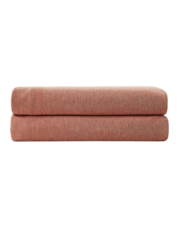 Brand new π Calvin Klein Modern Cotton Harrison Sheeting In Terracotta π - Image 4