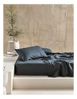 Best reviews of ๐คฉ Linen House 250TC Vivienne Sheet Set In Slate ๐ฅ