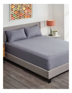 Outlet ???? Moonshadow Nature's Sleep Cosmetic TENCEL Fitted Sheet Set In Charcoal ???? -Australian Home Shop unnamed file 1078