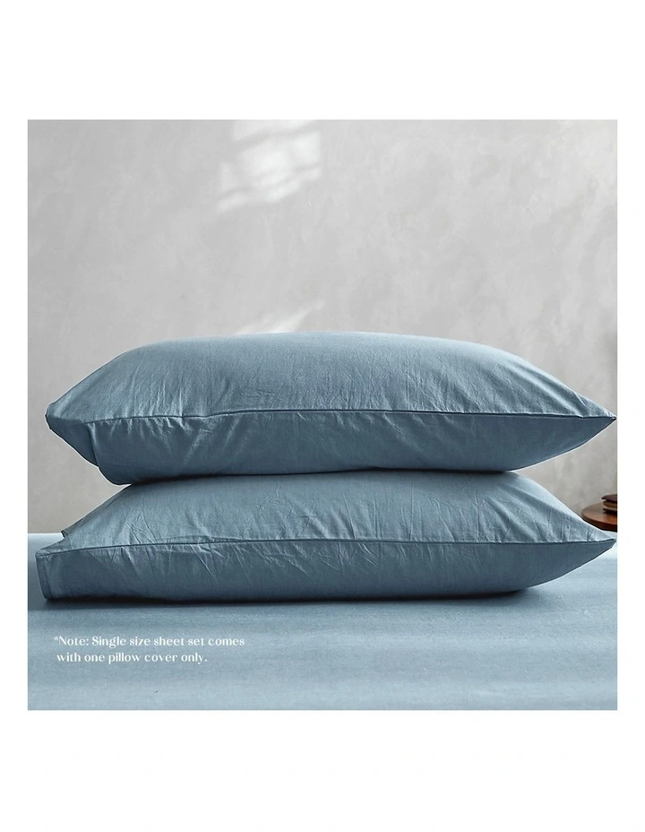 Best reviews of βοΈ Cosy Club Queen Size Bed Sheets In Blue βοΈ - Image 4