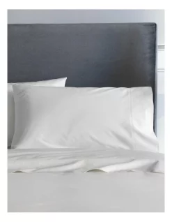 Best Sale 🧨 Sheridan Egyptian Blend Sateen 600TC Sheet Set In Snow 💯