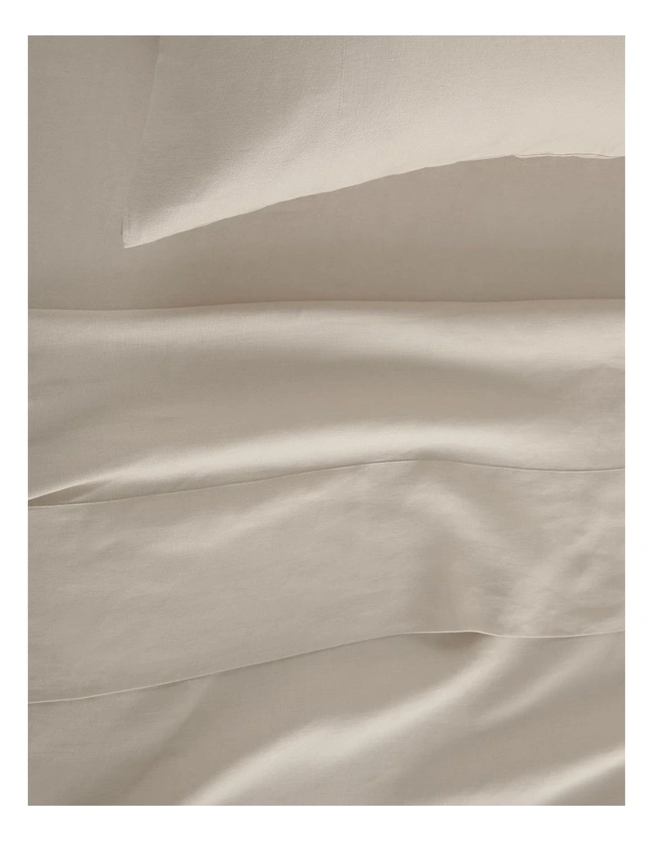 Best deal π Sheridan Abbotson Fitted Sheet In Flax π - Image 2