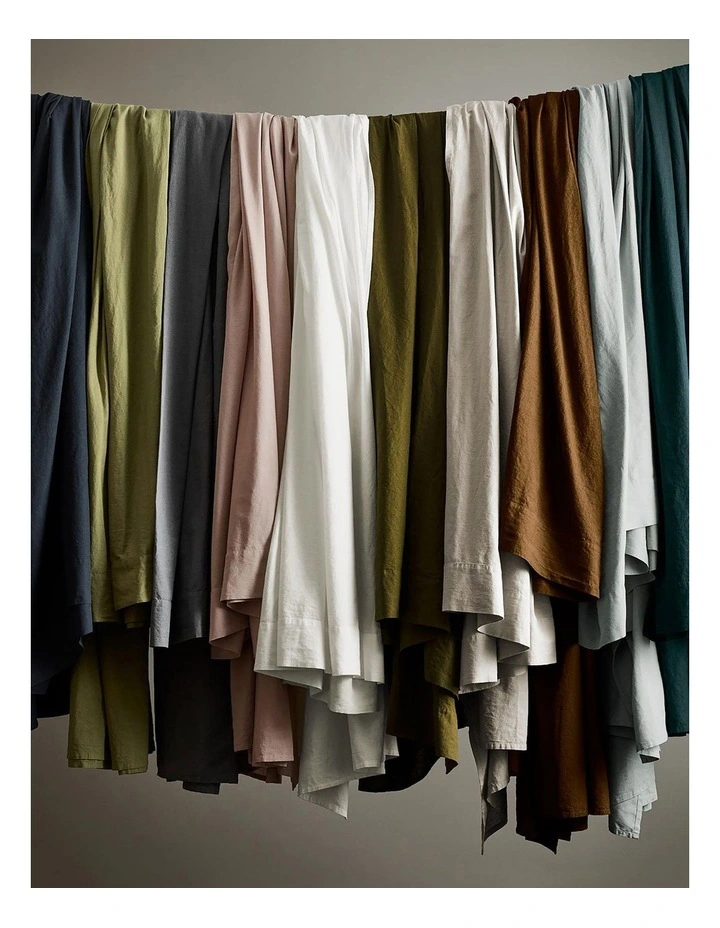 Best reviews of π― Aura Home Maison Vintage Sheet Set In Olive β€οΈ - Image 5