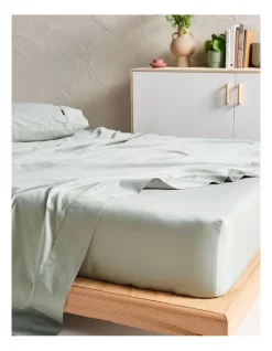 Hot Sale ⭐ Linen House Augusta 500TC Sheet Set Green Gum ???? -Australian Home Shop unnamed file 122