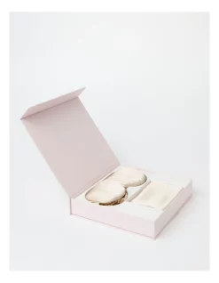 Best Pirce ๐ Chloe & Lola Silk Eye Mask & Pillow Slip Set In Cream ๐ฅฐ