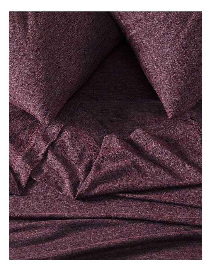 Coupon π Calvin Klein Modern Cotton Harrison Sheeting In Burgundy β¨ - Image 2
