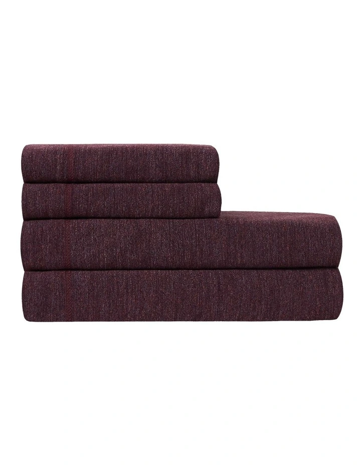 Coupon π Calvin Klein Modern Cotton Harrison Sheeting In Burgundy β¨ - Image 6