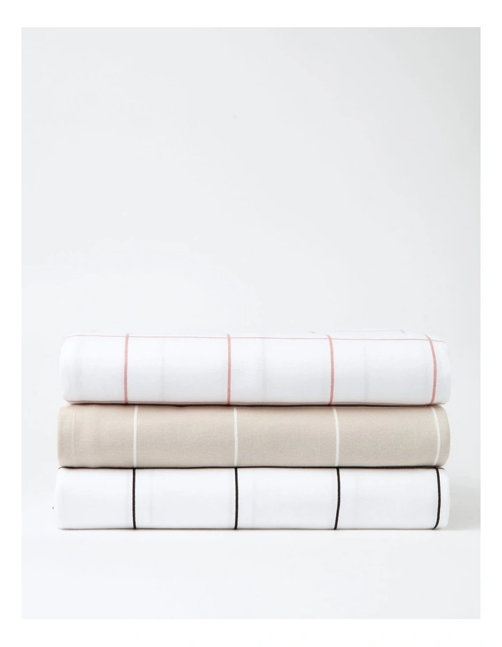Discount π₯ Vue Window Pane Jersery Sheet Set In Raffia π - Image 2