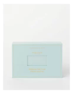 Flash Sale ???? Heritage Silk Front Pillowcase Pair Sky Blue ????