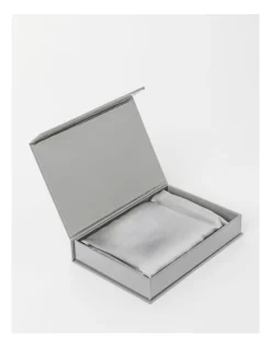 Cheapest 👏 Heritage Luxe Silk Pillowcase In Silver ⌛