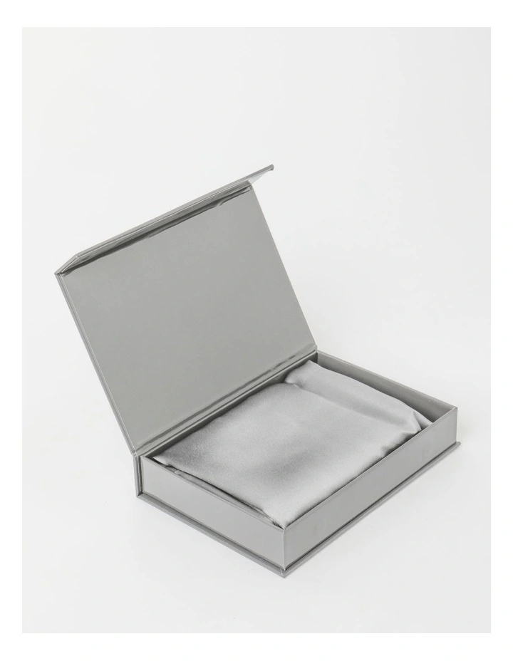 Cheapest π Heritage Luxe Silk Pillowcase In Silver β