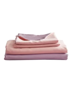 Best deal ???? Cosy Club Queen Sze Bed Sheets Set In Pink/Purple ????