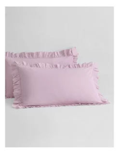 Outlet ๐ฅ Sheridan Amerie Ruffle Pillowcase Pair In Orchid ๐