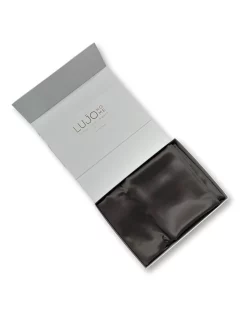 Discount ✔️ Lujo Home Silk Sheets In Charcoal ????