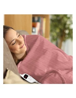Flash Sale ???? Laura Hill Heated Electric Blanket Throw Rug In Pink ???? -Australian Home Shop unnamed file 1407