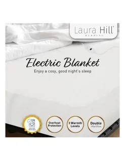 Coupon ✨ Laura Hill Heated Electric Fitted Blanket Double In White ???? 2 Coupon ✨ Laura Hill Heated Electric Fitted Blanket Double In White ???? -Australian Home Shop unnamed file 1414