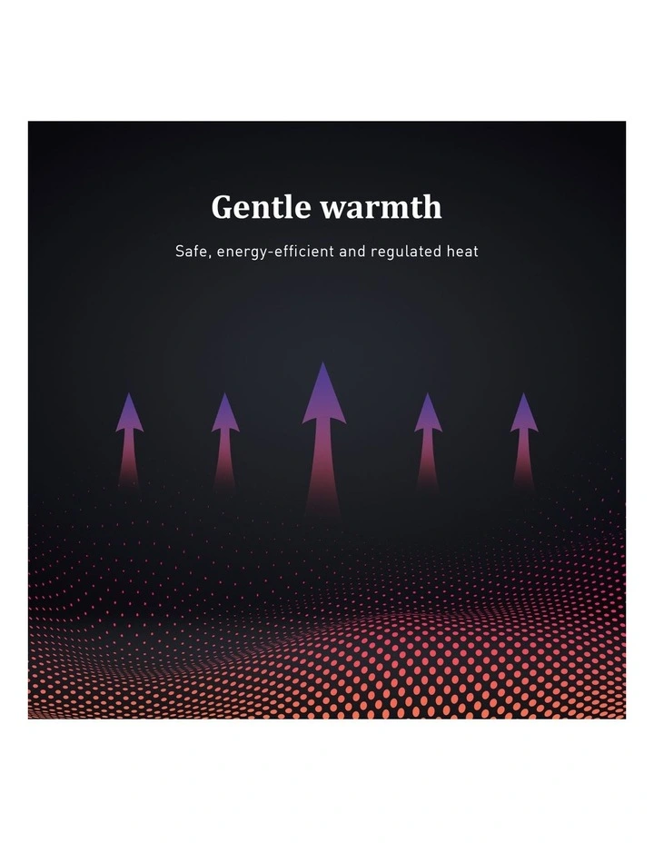 Promo π Laura Hill Electric Blanket Heated Fitted King In White β€οΈ - Image 5