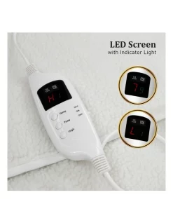Deals ???? Laura Hill Heated Electric Blanket Single In White ???? 4 Deals ???? Laura Hill Heated Electric Blanket Single In White ???? -Australian Home Shop unnamed file 1440