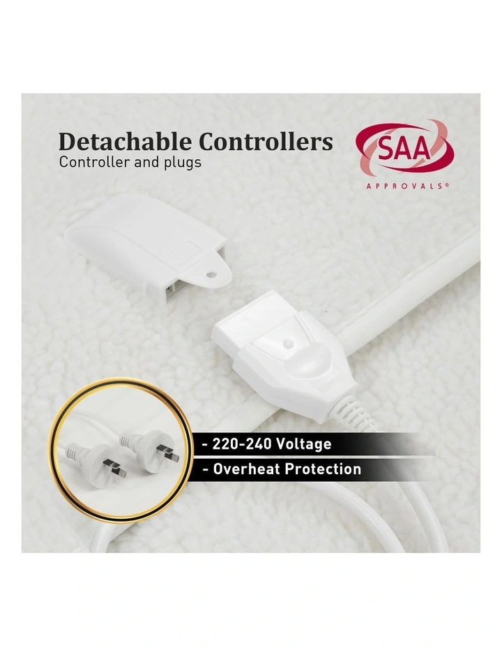 Heated Electric Blanket Single In white Deals ???? Laura Hill Heated Electric Blanket Single In White ???? -Australian Home Shop unnamed file 1441