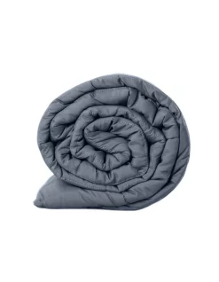 Hot Sale 🛒 Royal Comfort Weighted Blanket 7KG Queen Size In Grey ✔️