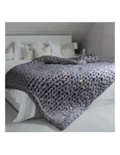 Brand new ✨ Royal Comfort Chunky Hand Knit Thick Weighted Blanket Plush 6.3kg 203cm X 153cm ⌛ 2 Brand new ✨ Royal Comfort Chunky Hand Knit Thick Weighted Blanket Plush 6.3kg 203cm X 153cm ⌛ -Australian Home Shop unnamed file 1467