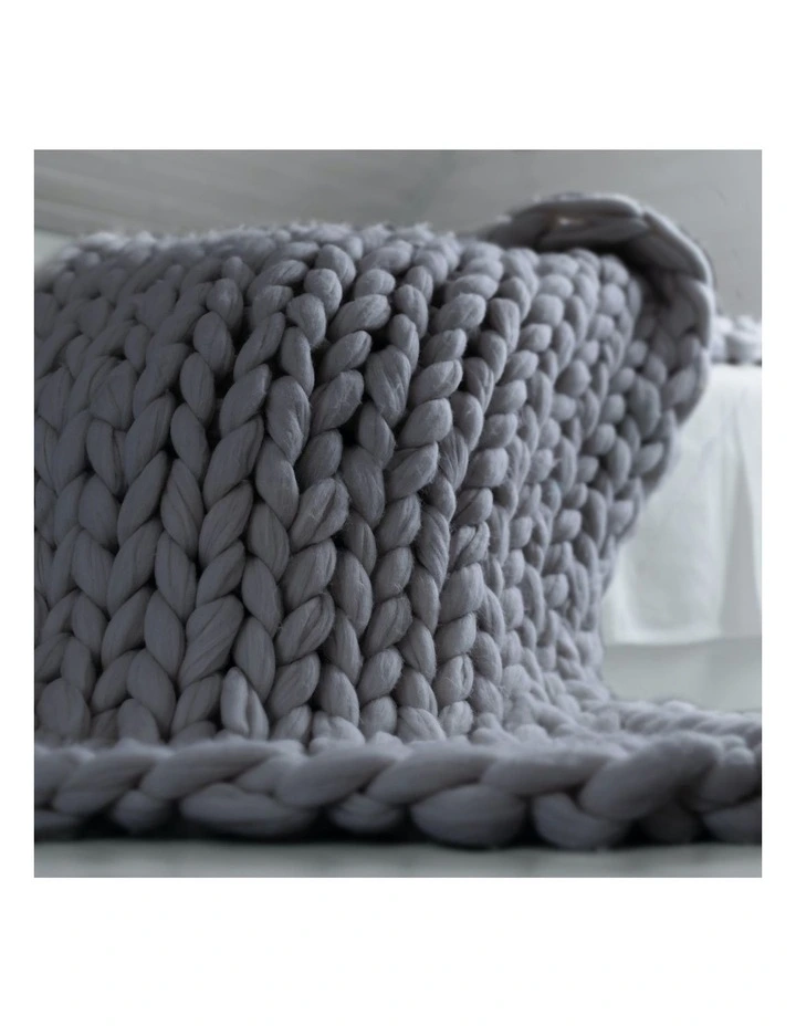 Royal Comfort Chunky Hand Knit Thick Weighted Blanket Plush 6.3kg 203cm x 153cm Brand new ✨ Royal Comfort Chunky Hand Knit Thick Weighted Blanket Plush 6.3kg 203cm X 153cm ⌛ -Australian Home Shop unnamed file 1470