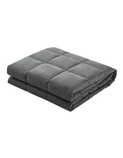 Discount ⌛ Giselle Bedding Cotton Weighted Gravity Blanket Deep Relax Sleeping Adult 7KG ???? -Australian Home Shop unnamed file 1488