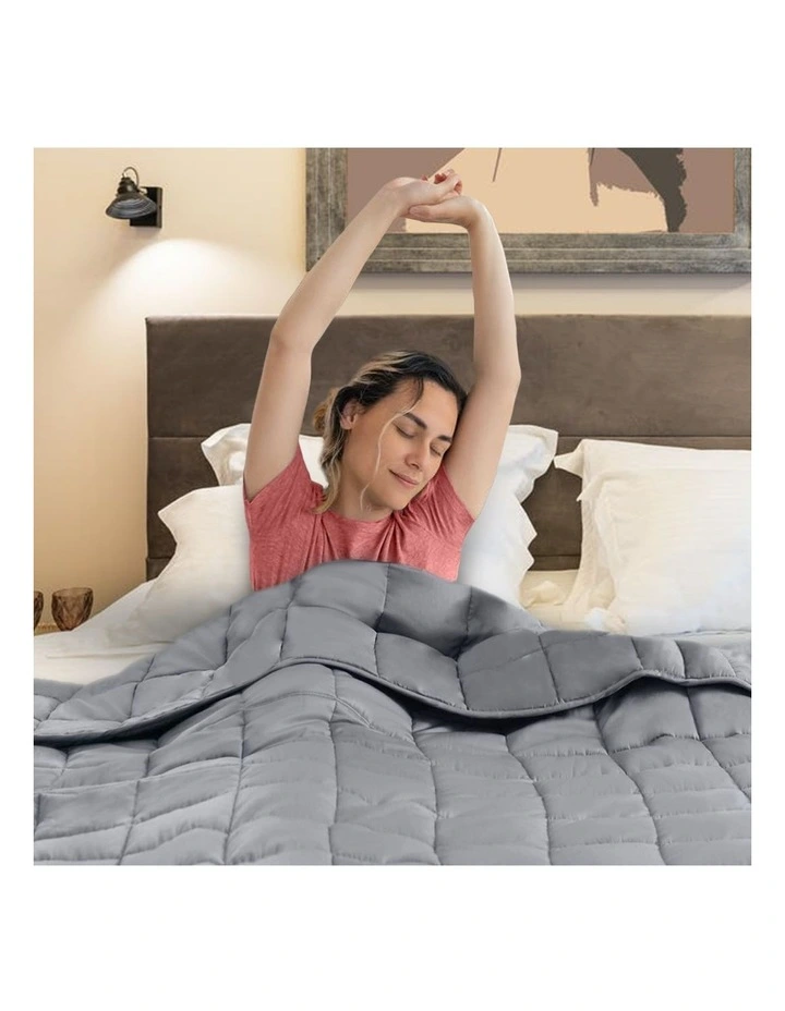 Heavy Weighted Blanket 9Kg in Grey Coupon ???? Laura Hill Heavy Weighted Blanket 9Kg In Grey ❤️ -Australian Home Shop unnamed file 1504