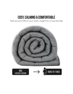Coupon ???? Laura Hill Heavy Weighted Blanket 9Kg In Grey ❤️ 3 Coupon ???? Laura Hill Heavy Weighted Blanket 9Kg In Grey ❤️ -Australian Home Shop unnamed file 1506