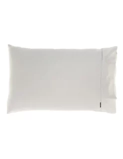 Cheapest 🧨 Linen House Augusta 500TC King Pillowcase Grey ✔️