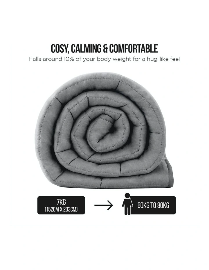 Top 10 π― Laura Hill Heavy Weighted Blanket 7kg In Grey π - Image 4