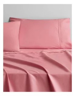 Brand new ⭐ Sheridan Organic Cotton 400Tc Sateen Sheet Set In Pink Ginger 😉