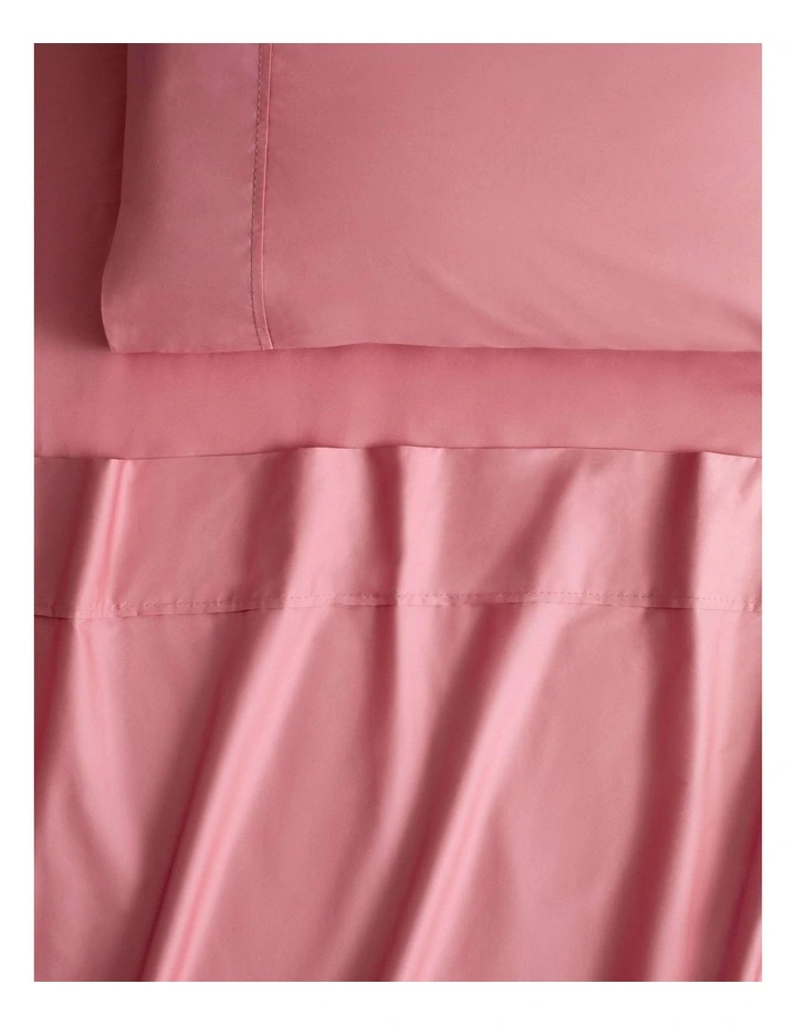 Brand new β Sheridan Organic Cotton 400Tc Sateen Sheet Set In Pink Ginger π - Image 2