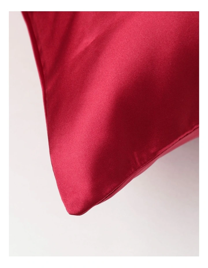 Budget π Heritage Silk Front Pillowcase Pair In Red π€© - Image 3