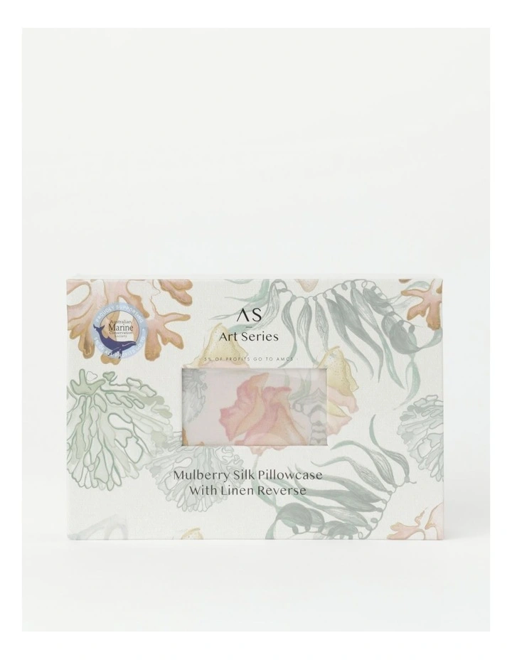 Best Pirce π Australian Marine Conservation Society AMCS X Art Series Sunshine Coast Silk Fronted Pillowcase Pack In Assorted π