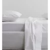 Best Pirce ???? Sheridan Organic Cotton Percale 300TC Sheet Set In Snow ????