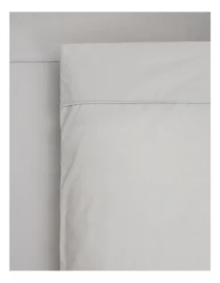 Cheapest ⭐ Heritage Finest Cotton 1000TC Sheet Set Silver 🌟