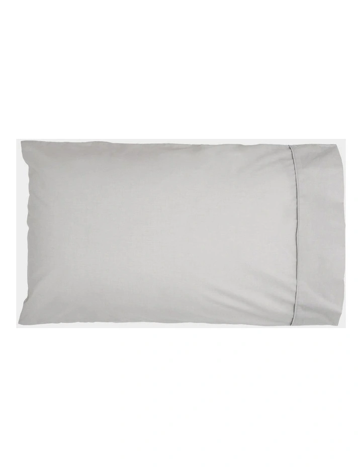 Cheapest β Heritage Finest Cotton 1000TC Sheet Set Silver π - Image 2