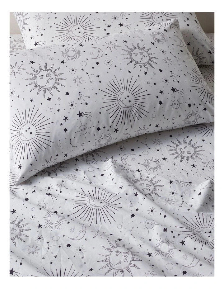 Constellations Cotton Sheet Set White Best reviews of ???? Beau & Bonnie Constellations Cotton Sheet Set White ???? -Australian Home Shop unnamed file 226
