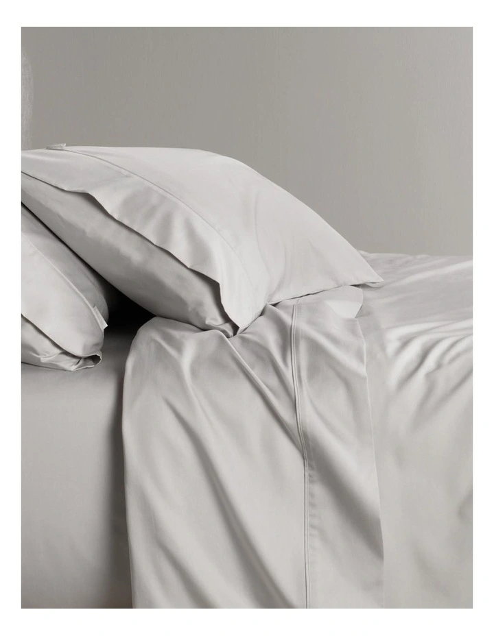 New π Sheridan Tencel Lyocell Fibre & Cotton Sheet Set In Dove β¨ - Image 3