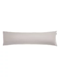 Flash Sale ???? Linen House Augusta 500TC Body Pillowcase Grey ????
