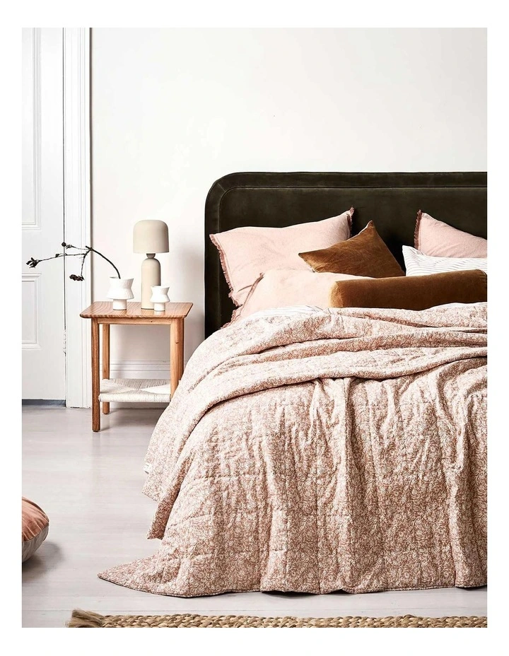 Varanasi Standard Pillowcase in Hazelnut Flash Sale ???? Aura Home Varanasi Standard Pillowcase In Hazelnut ???? -Australian Home Shop unnamed file 272