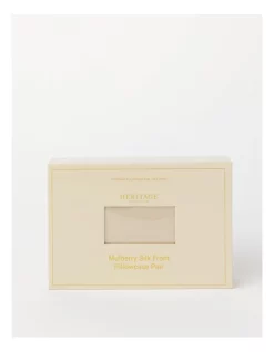 Brand new β¨ Heritage Silk Front Pillowcase Pair Champagne π