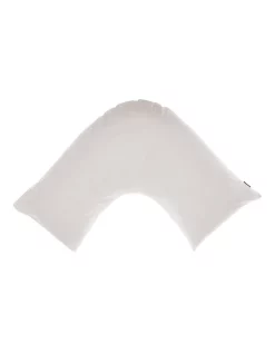 New ???? Linen House Augusta 500TC U Shaped Pillowcase Grey ????