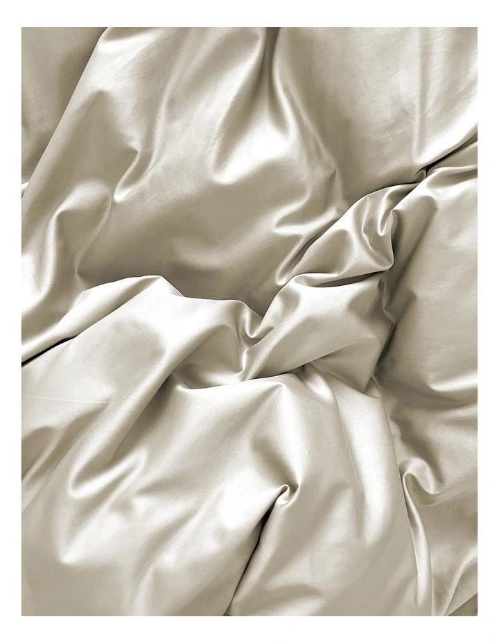 Best Pirce π Aura Home Halo Organic Sateen Sheet Set In Feather π€© - Image 2