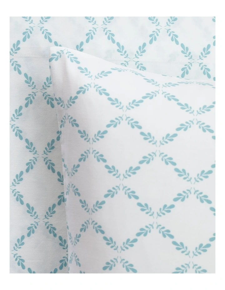 Wholesale π Martha Stewart Grace Printed Sheet Set Green π― - Image 5