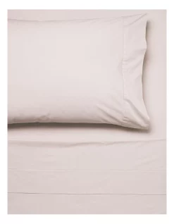 Discount ???? Linen House 300 Thread Count Vienna Sheeting In Pink ????