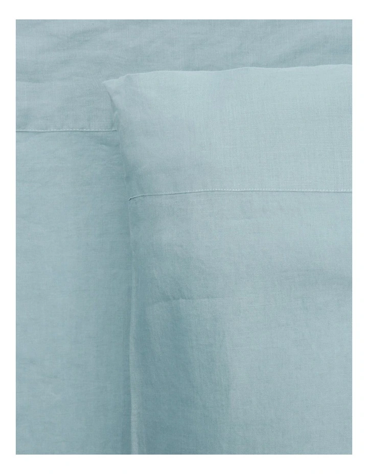 Promo β¨ Australian House & Garden Sandy Cape Washed Belgian Linen Sheet Set Ocean π